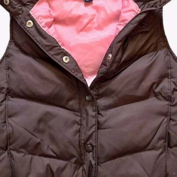 GAP Women's Down & Polyester Filled Vest EUC Size L - Picture 9 of 11